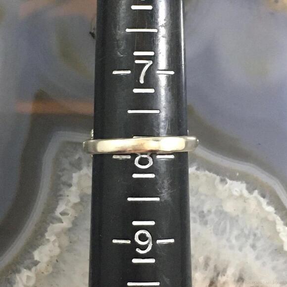 Carolyn Pollack Southwestern Style Sterling Oval Mother of Pearl Ring For Women - Picture 10 of 10